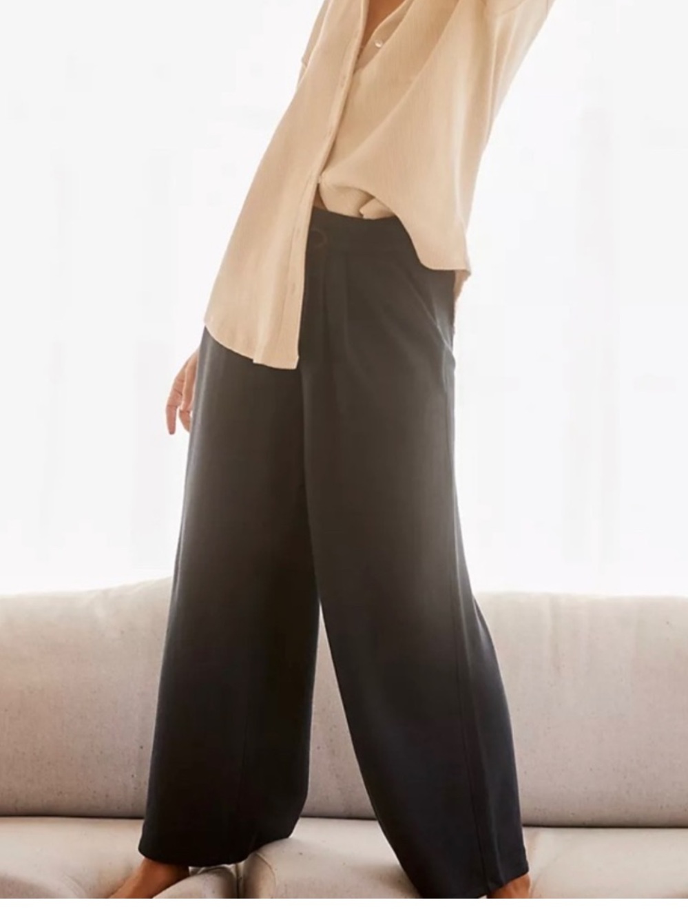 Daily Practice by Anthropologie Wide Leg Sweatpants Size XS